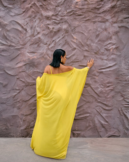 ELAINE COVER UP - YELLOW